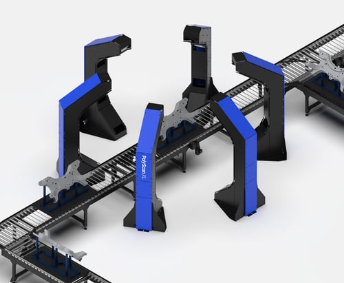 PolyScan inline system with engine cradle 