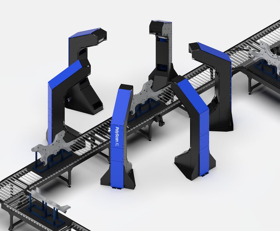 PolyScan inline system with engine cradle 